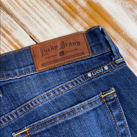 Lucky Brand Blue Jean Sweet N Crop Size 26 - Picture 14 of 16